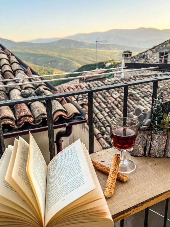 شقة I Due Gradoni Stone House Pacentro المظهر الخارجي الصورة